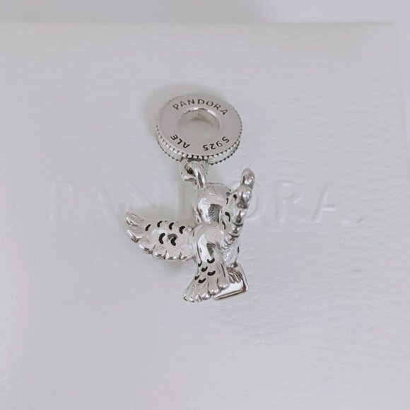 Pandora Harry Potter, Hedwig Owl Dangle Charm S925 Sterling Silver with box - Picture 7 of 7